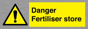 Danger Fertiliser store